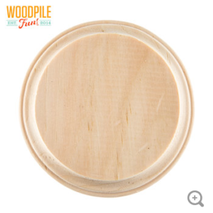Round Wood Plaques