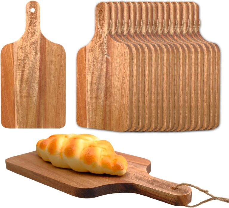 18 Pcs Acacia Wood Cutting Board