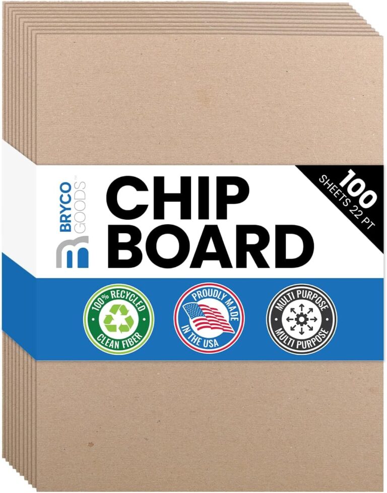 Chipboard Sheets 8.5" x 11"