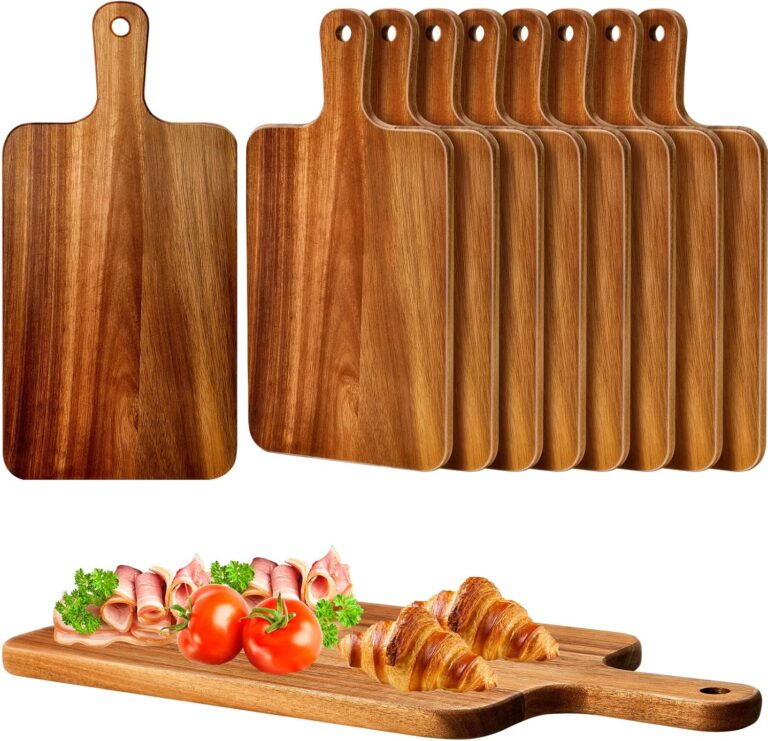 15.7 x 7.8 Inch Acacia Wooden Serving Board